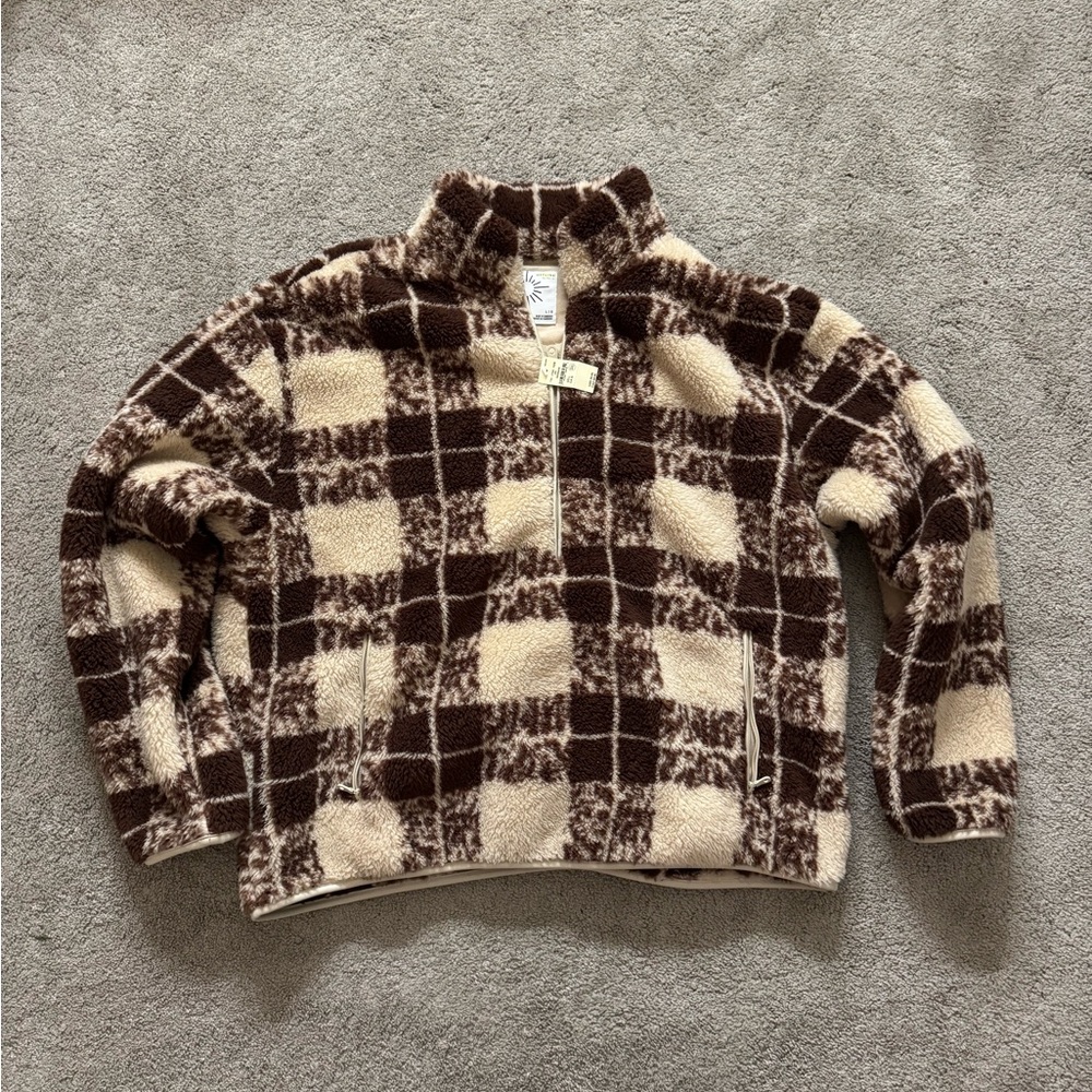 Aerie Fuzzy sherpa jacket